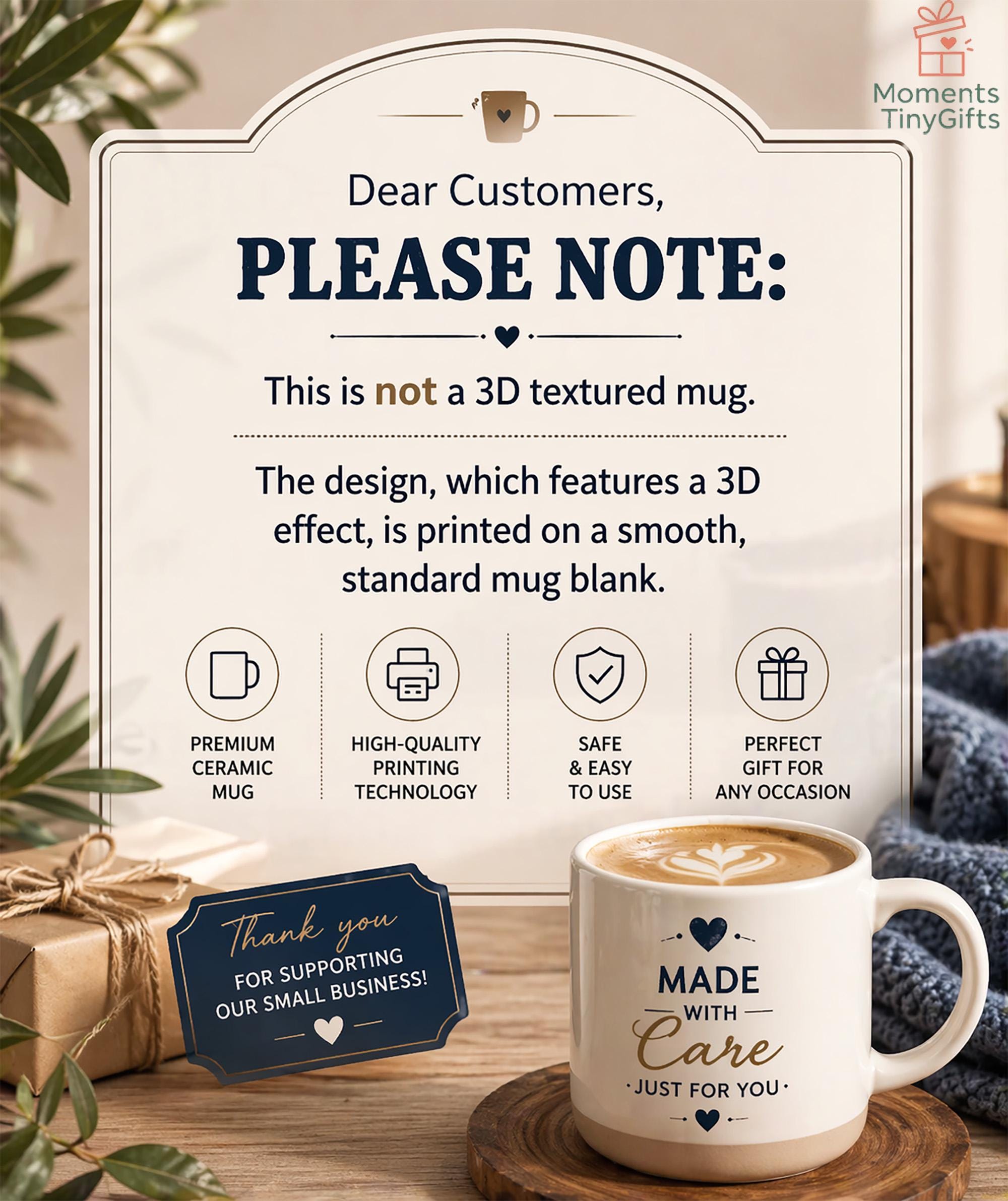 Personalized Teacher Mug 3D Embossed with Name, Back To School Teacher Cup, Teacher Appreciation Gift, Cute Teacher Gift for Her