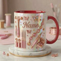 Jewelry Making Mug 3D, Faux 3D Effect Mug, Handmade Jewelry Mug, Personalized Maker Coffee Cup