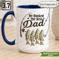 Personalized Best Fishing Dad Mug, Father's Day Gift, Custom Dad Mug with Kids' Names TN1839