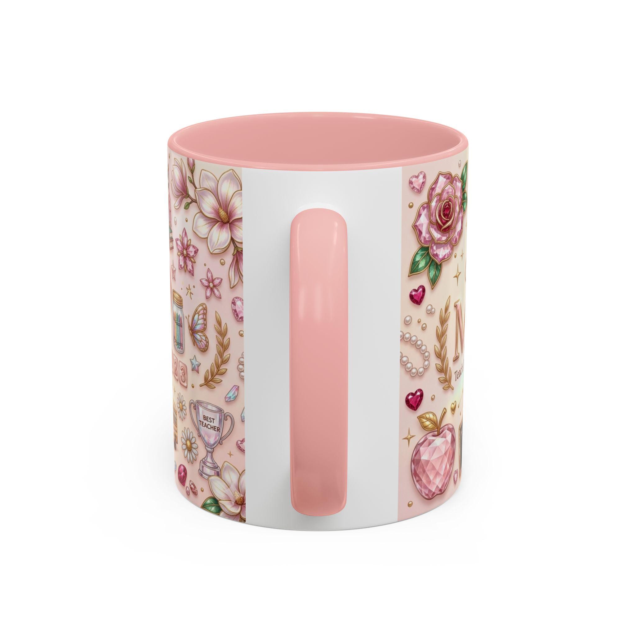 Personalized Teacher Appreciation 3D Coffee Mug,Personalized Teacher Mug with Name, Custom Teacher Coffee Cup, Back to School Gift,