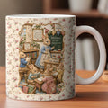 Personalized Teacher Mug, Only 2D Print Mini Classroom Cup, Teacher Appreciation Gift, Welcome To Class, Unique Educator Gift